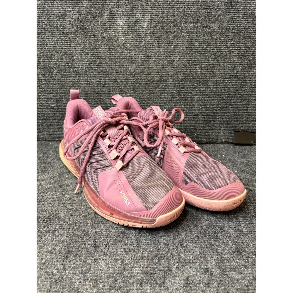 K-Swiss Ultrashot 3 Womens Tennis Shoes Mauve Pink 96988-516-M Size 10